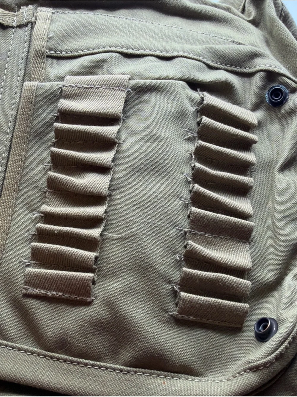Vintage Banana Republic Khaki Cotton Israel Paratrooper Messenger Shoulder Bag